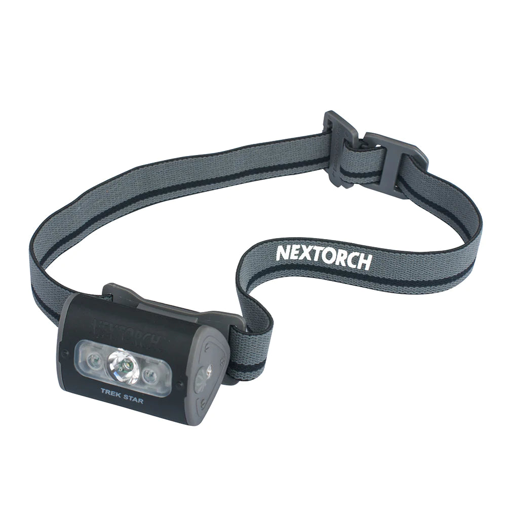 Nextorch H-Series Lightweight Headlamp, AAA Batteries, 4 Modes - NXTREKSTARBLK image 1