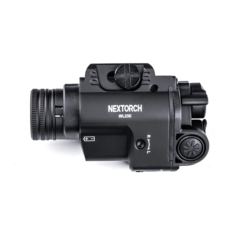 Nextorch WL23 1,300 Lumen Gear‑Mounted Illuminator + Green Laser Module