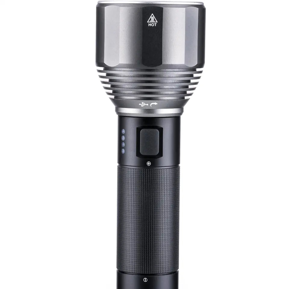 Nextorch E30 Rechargeable Flashlight – 2000 Lumen Long-Range Torch with 6 Modes & 26650 Battery