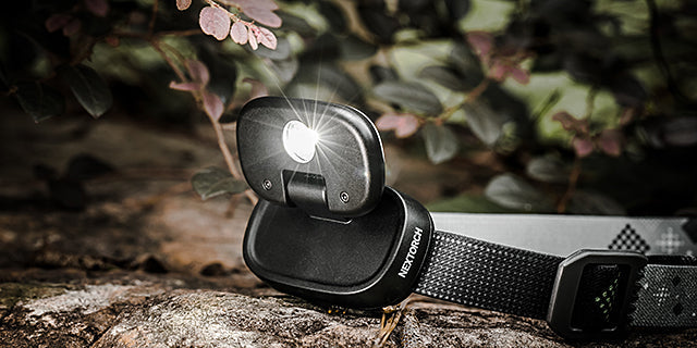 NEXTORCH iStar Rechargeable Intelligent Headlight Spot & Flood White/Red LED 450LM