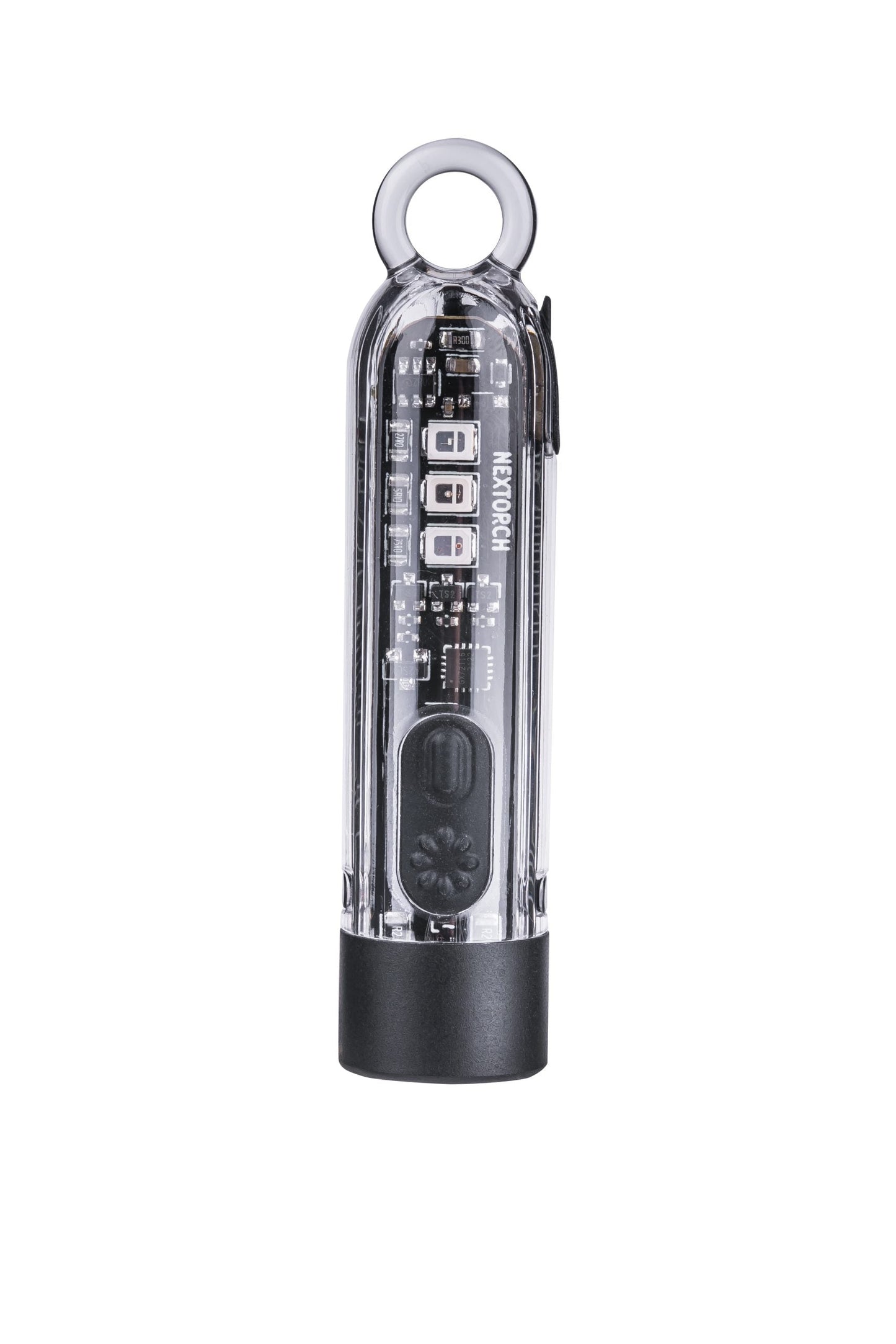 Nextorch K40 Compact Keychain Torch Rechargeable, Pocket/Cap Clip