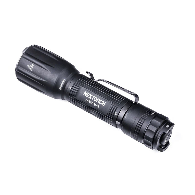 Nextorch TA30CMAX Rechargeable Torch Ultra Bright, Strobe & Metal Tail Switch