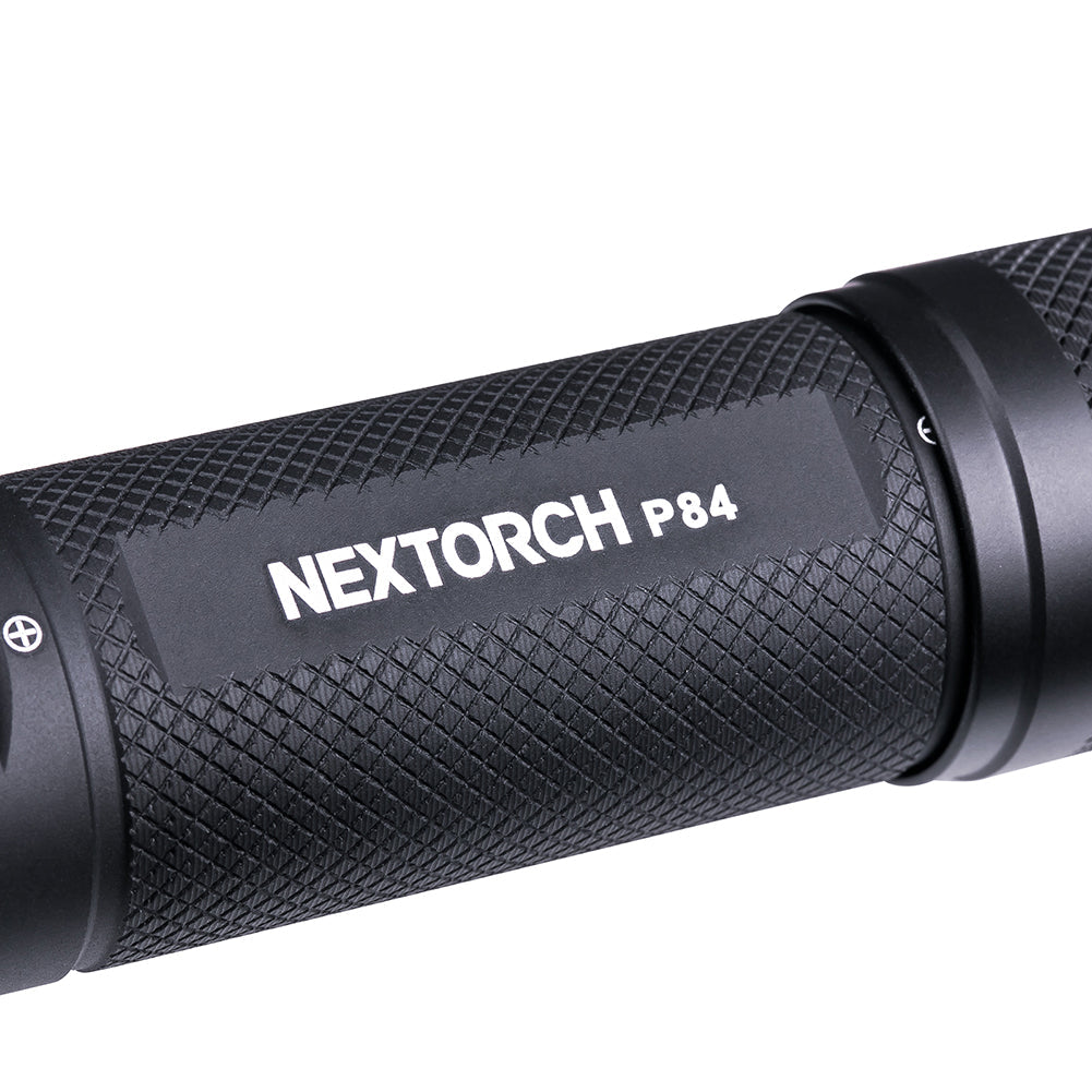 Nextorch P84 Rechargeable Torch, Glass Breaker, Battery Indicator, Turbo Mode, Emergency Signal