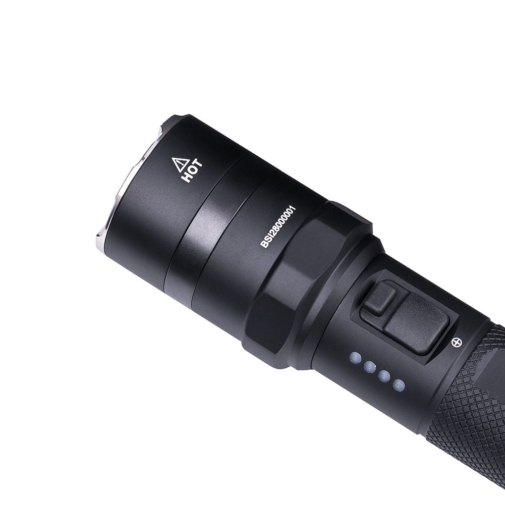 Nextorch P84 Rechargeable Torch, Glass Breaker, Battery Indicator, Turbo Mode, Emergency Signal