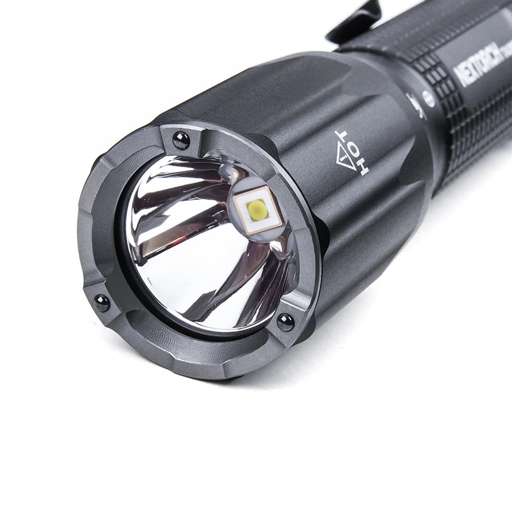NEXTORCH TA30D 2200 Lumen Rechargeable Flashlight with FR-1 Ring – 410m Beam