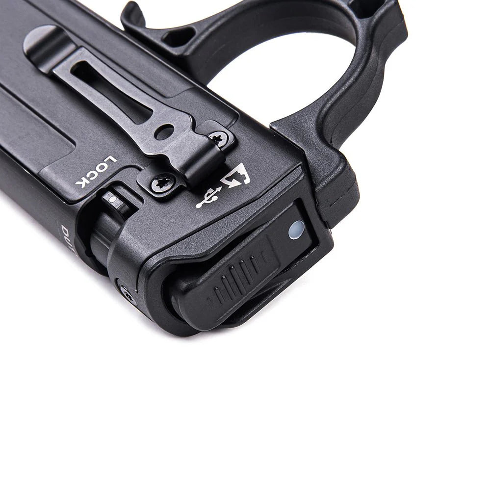 Nextorch TA70 Ultra Slim Tactical Flashlight | 1,200 Lumens, USB-C Rechargeable, One-Step Strobe