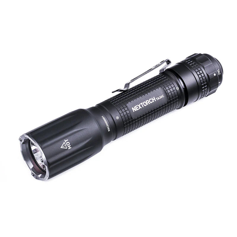 NEXTORCH TA30C Tactical Flashlight – 1600 Lumens, One-Step-Strobe Activation image 1