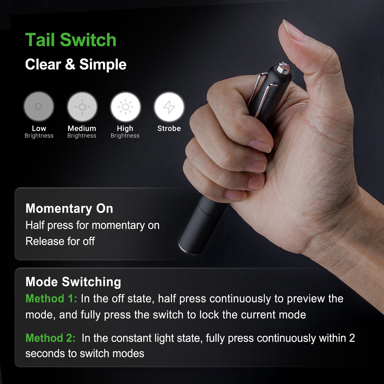 Nextorch K30 High-Performance LED Penlight | Compact, Waterproof LED Flashlight for Professional Use image 4