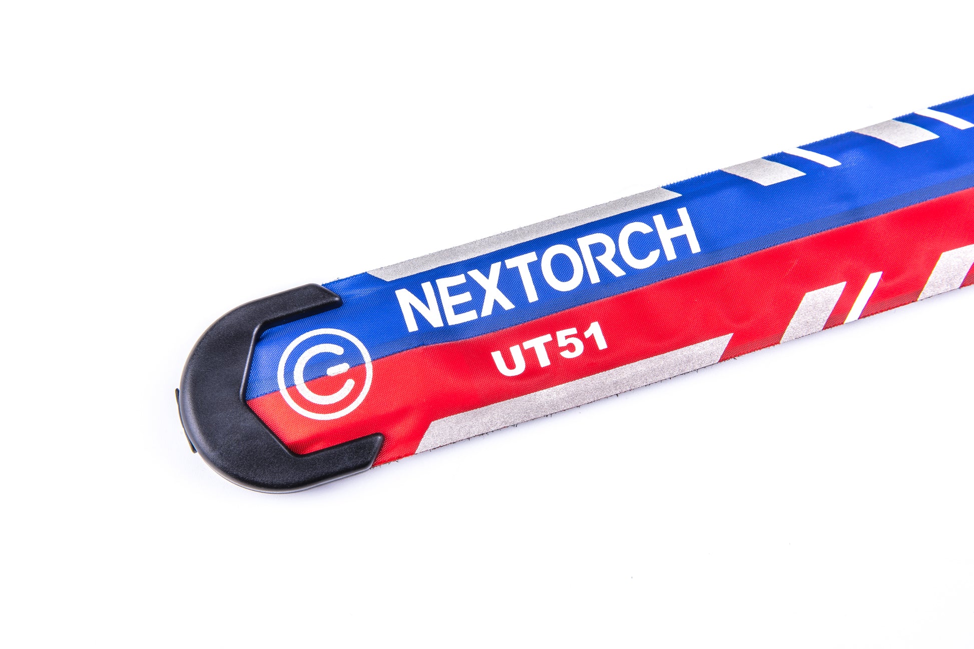 NEXTORCH UT51 Red-Blue Flashing Safety Slap Bracelet – Rechargeable, USB-C Charging, Waterproof image 2