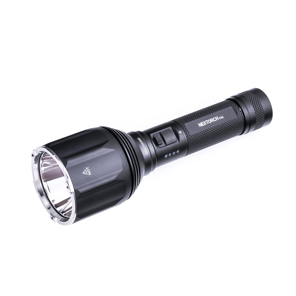Nextorch P82 Rechargeable Torch Ultra Long Range, Glass Breaker, Battery Indicator, Turbo Mode