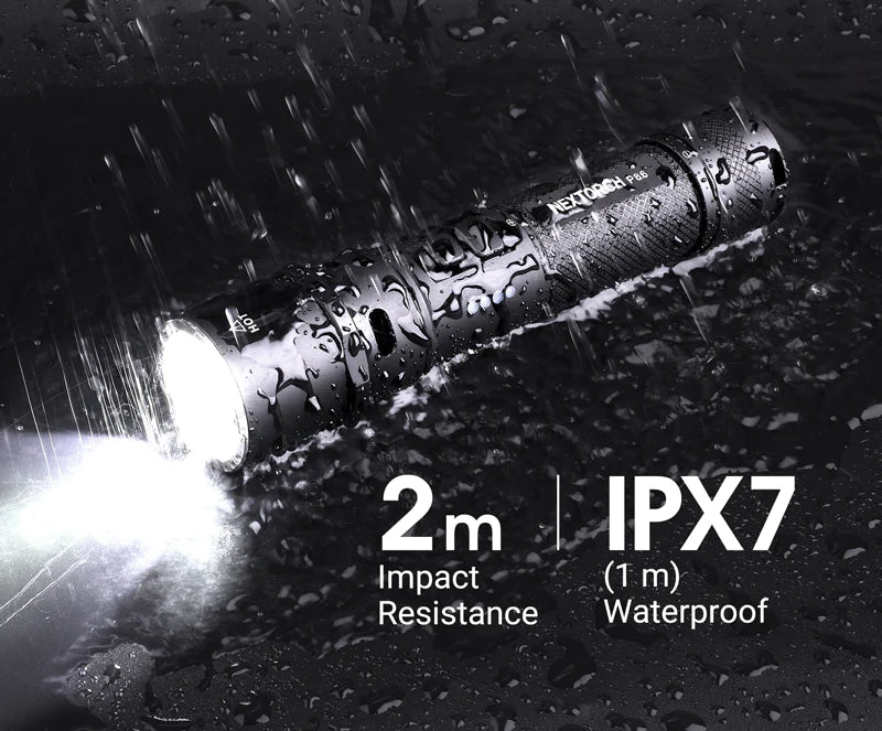 Nextorch P-Series 1,600lm Torch, Glass Breaker, 120db Electronic Whistle - NXP86 image 7