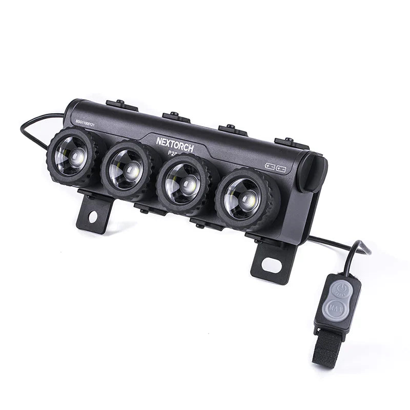 Nextorch P20 4K Gear‑Mounted Focusable Shield Light - CLEARANCE