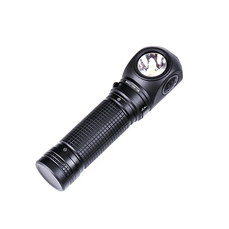 Nextorch P10 Rechargeable Torch Multi-Light Source, Right Angle, Pocket Clip
