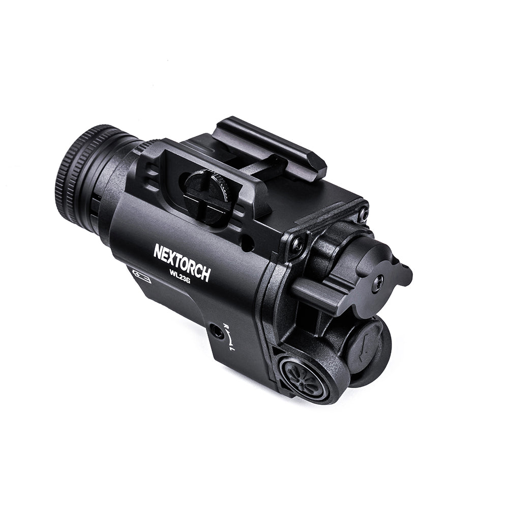 Nextorch WL23 1,300 Lumen Gear‑Mounted Illuminator + Green Laser Module