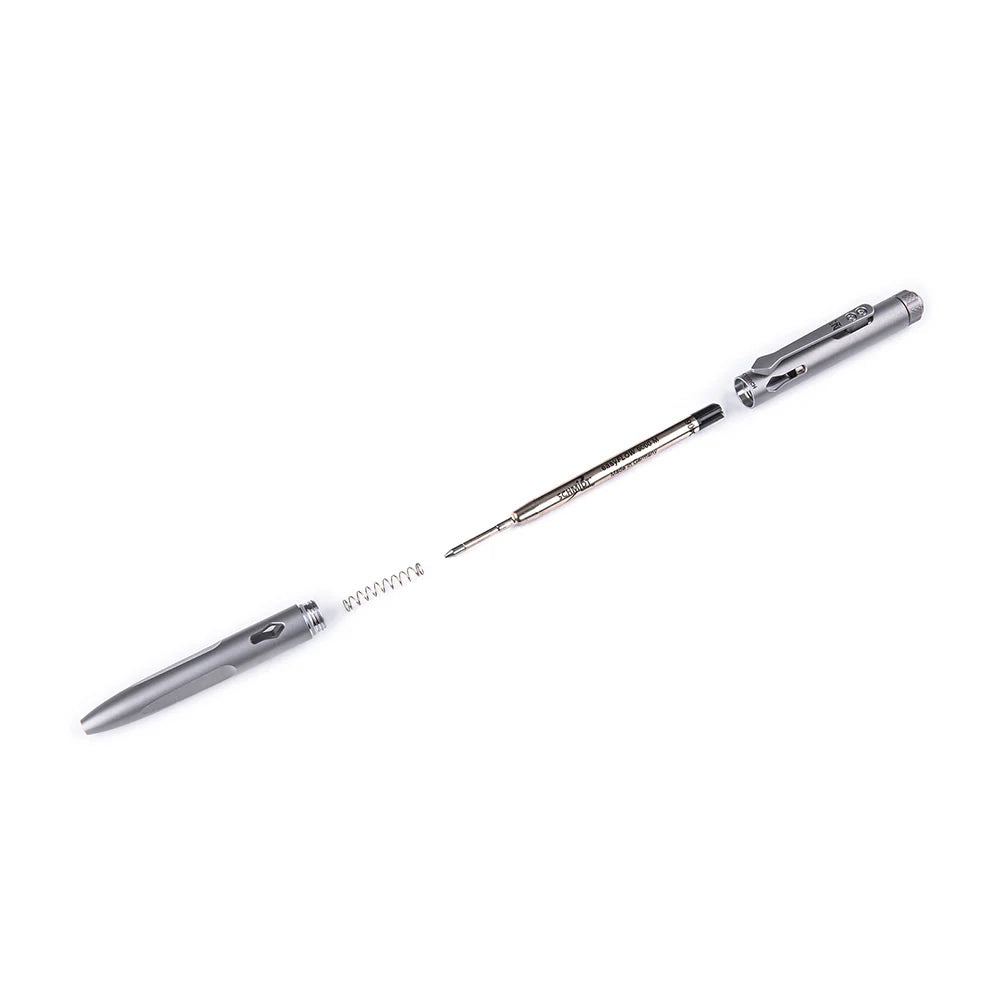 Nextorch Bolt Action Pen, Grade 5 Titanium, Fidget Top - NXNP11Ti image 2
