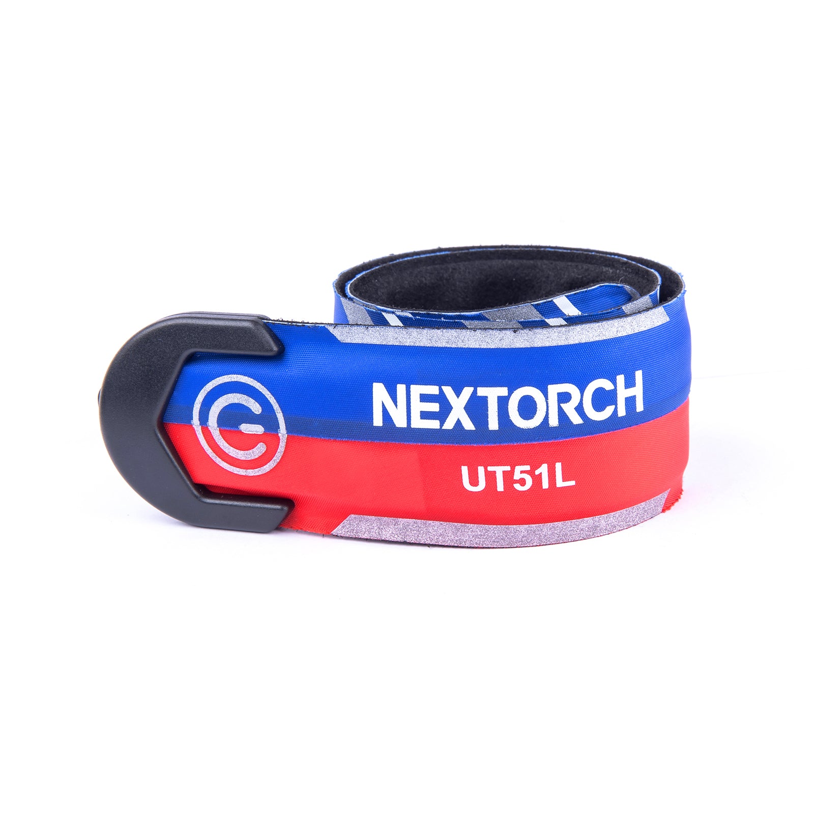 Nextorch UT51L Red/Blue Flashing Warning Bracelet | Rechargeable LED Safety Bracelet for Visibility and Protection image 1