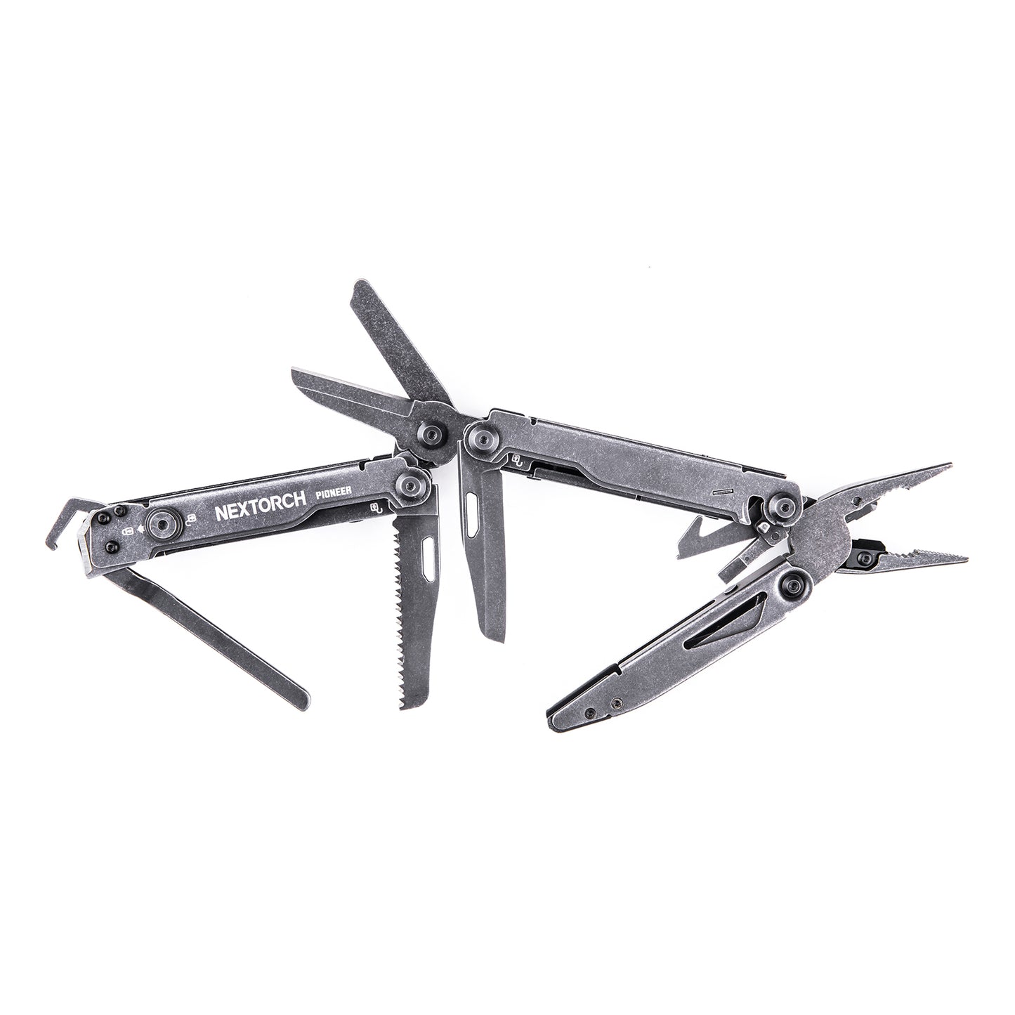 Nextorch Multi-Tool Pioneer, Rescue Shears, Seatbelt Cutter, Pocket Clip, 14 Functions with Sheath - NXMT20 image 1