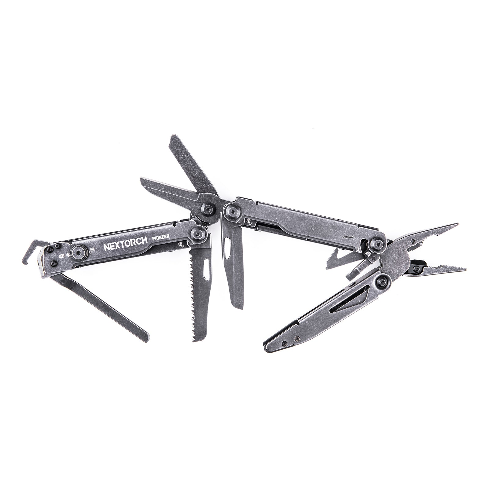 Nextorch Multi-Tool Pioneer, Rescue Shears, Seatbelt Cutter, Pocket Clip, 14 Functions with Sheath - NXMT20 image 1