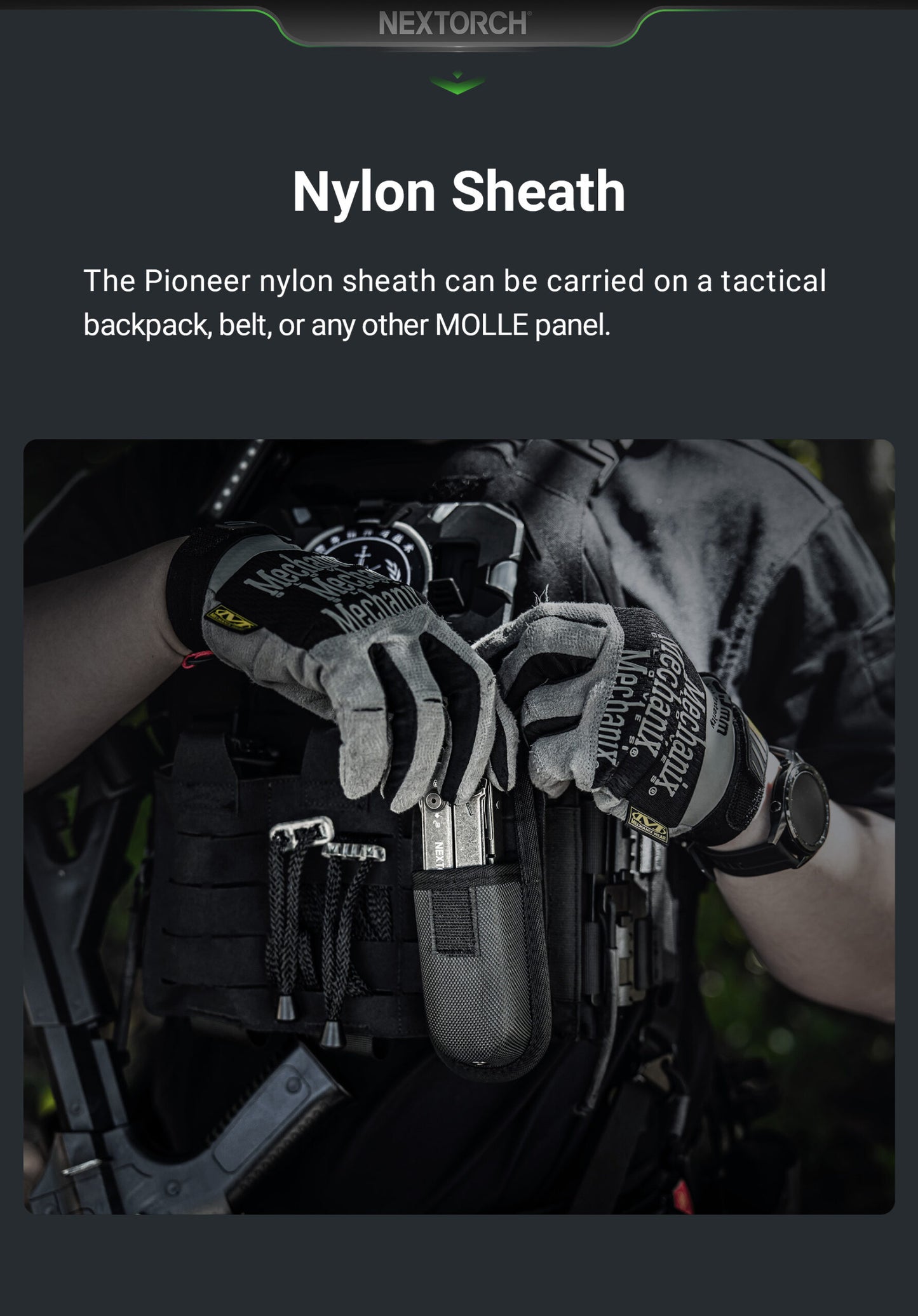 Nextorch Multi-Tool Pioneer, Rescue Shears, Seatbelt Cutter, Pocket Clip, 14 Functions with Sheath - NXMT20 image 4