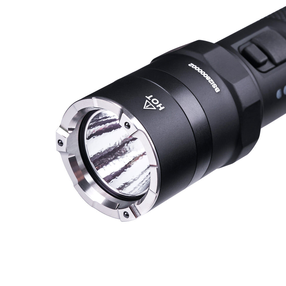 Nextorch P84 Rechargeable Torch, Glass Breaker, Battery Indicator, Turbo Mode, Emergency Signal