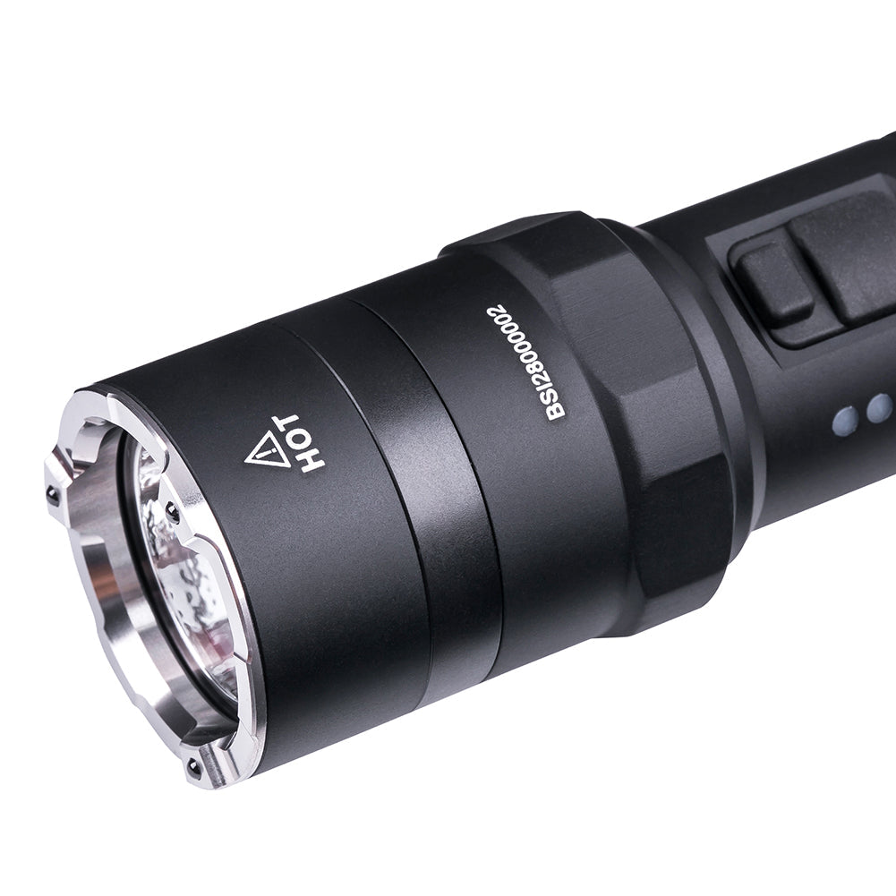 Nextorch P84 Rechargeable Torch, Glass Breaker, Battery Indicator, Turbo Mode, Emergency Signal