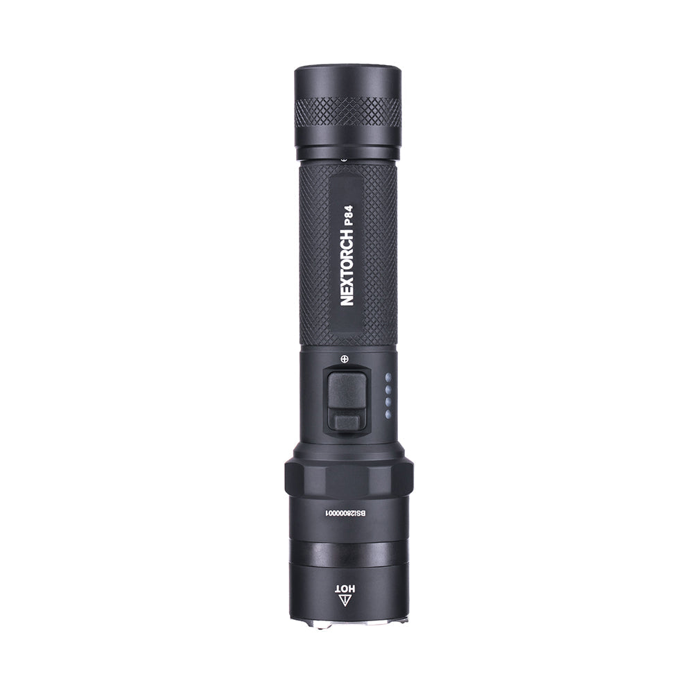 Nextorch P84 Rechargeable Torch, Glass Breaker, Battery Indicator, Turbo Mode, Emergency Signal
