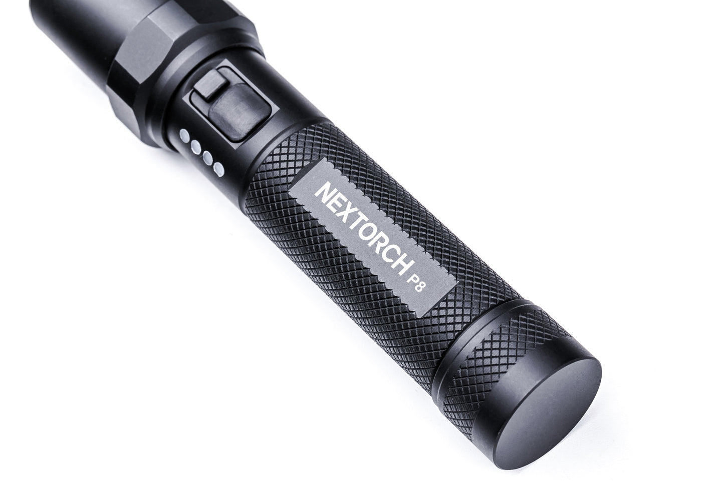 Nextorch P8 P-Series Rechargeable Torch High Output, 5 Modes, Glass Breaker, Power Status Indication, Turbo Mode