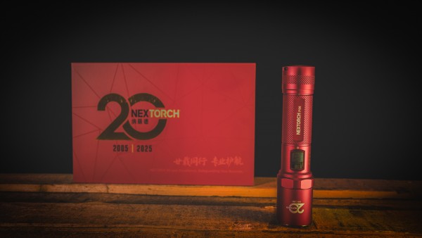 Nextorch P80 20‑Year Anniversary Tactical Flashlight | 2,100 Lumens USB‑C (Limited Edition)