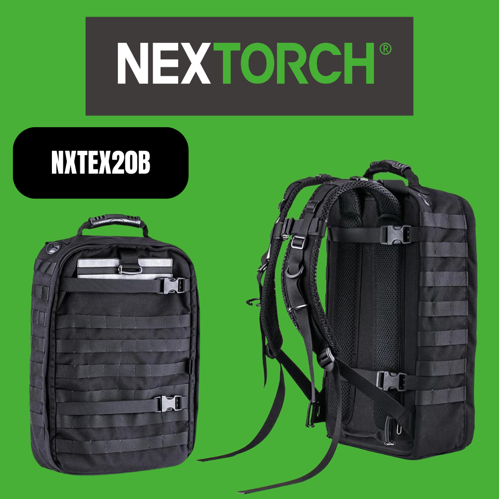 Nextorch Protective Versatile Tac Backpack 24HR Emergency Bag