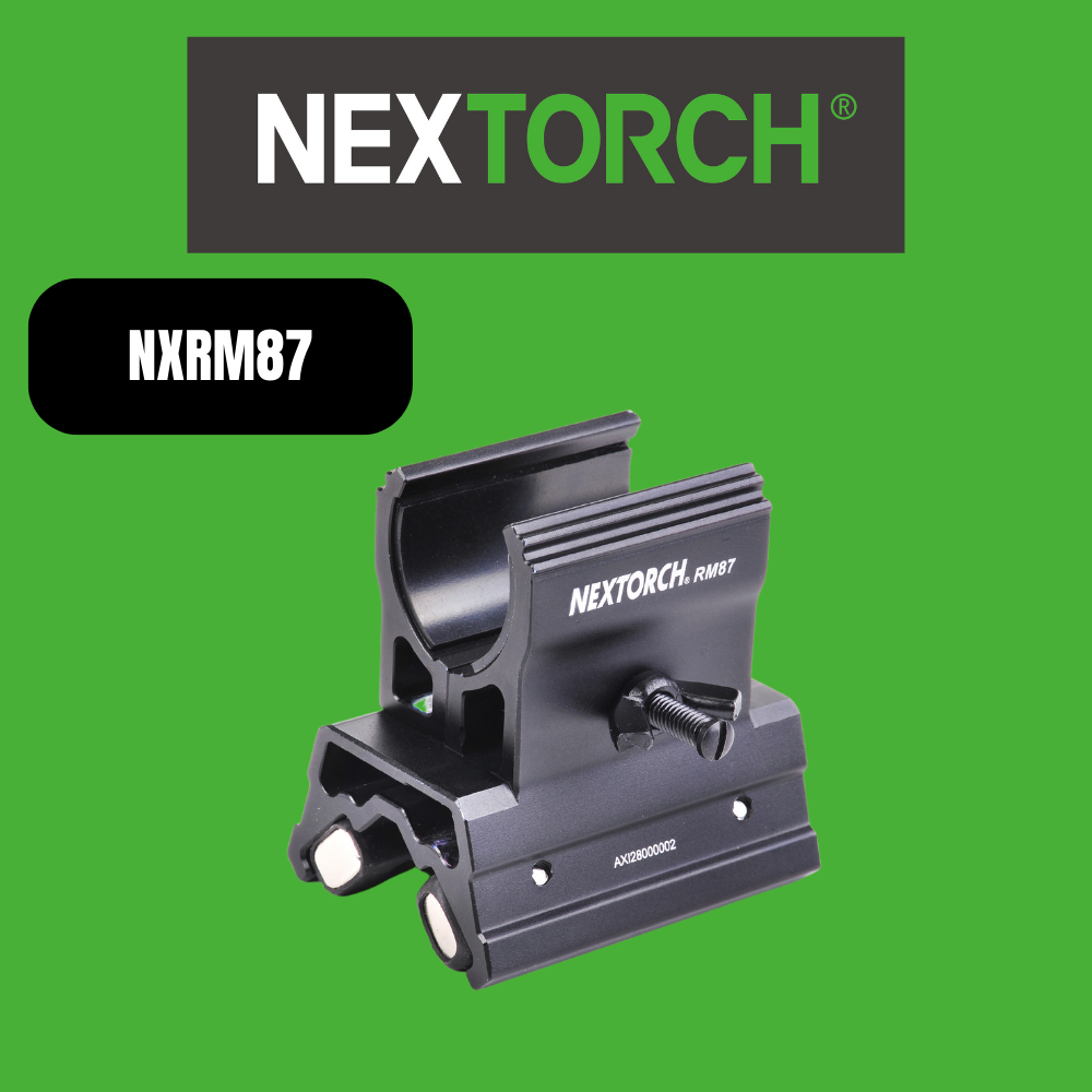 Nextorch RM87 Magnetic Universal Torch Mount, No Tools Required