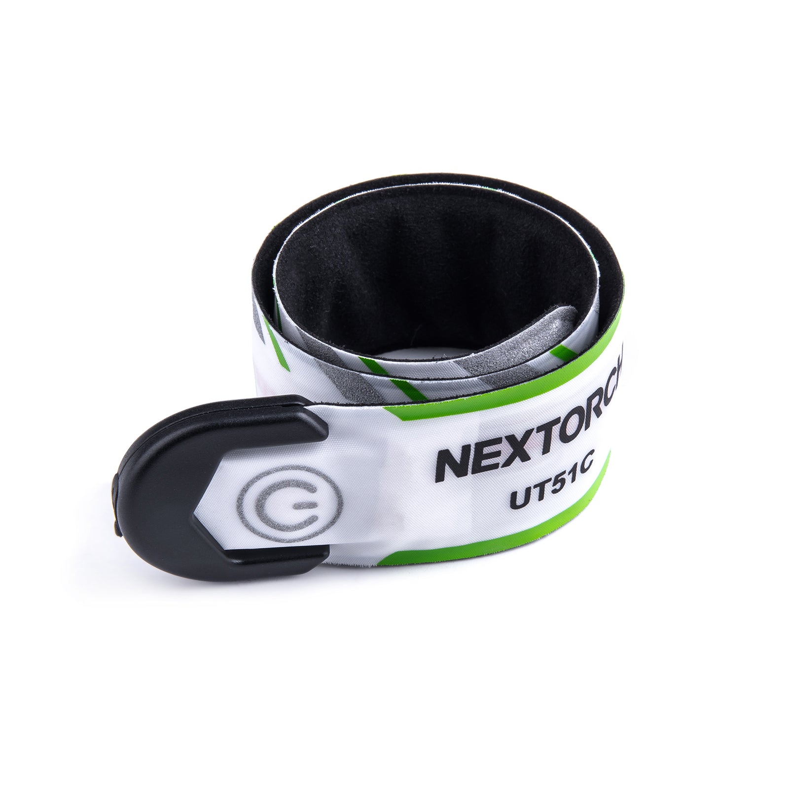 NEXTORCH UT51C Multi-Color Flashing Safety Slap Bracelet – USB-C Rechargeable, 360° Illumination, Waterproof image 1