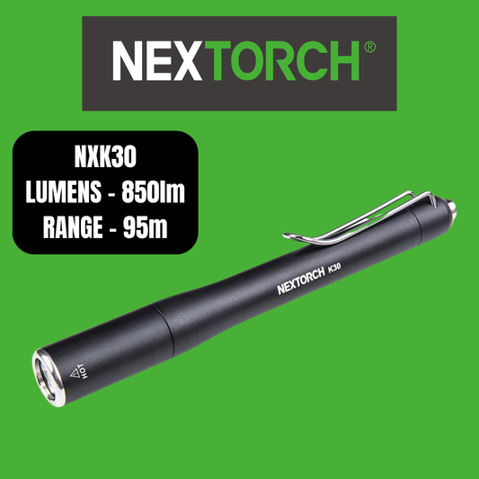 Nextorch K30 High-Performance LED Penlight | Compact, Waterproof LED Flashlight for Professional Use image 0