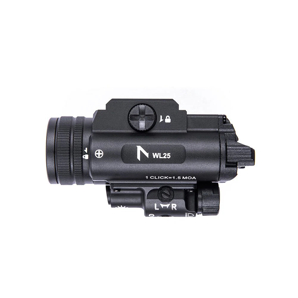 Nextorch WL25 Gear-Mounted Utility Light with Integrated Green Laser – 1,200 Lumens