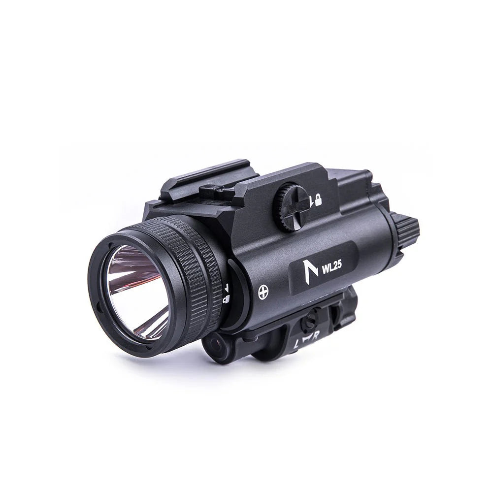Nextorch WL25 Gear-Mounted Utility Light with Integrated Green Laser – 1,200 Lumens