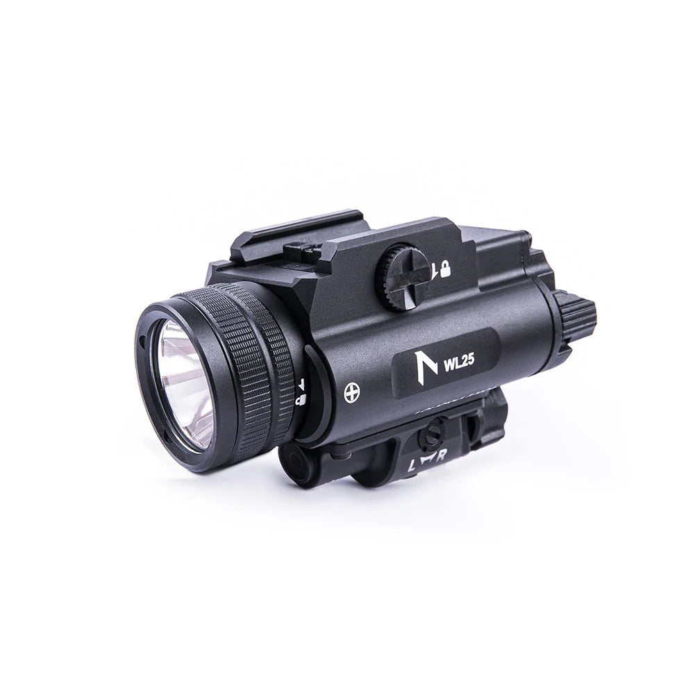 Nextorch WL25 Gear-Mounted Utility Light with Integrated Green Laser – 1,200 Lumens