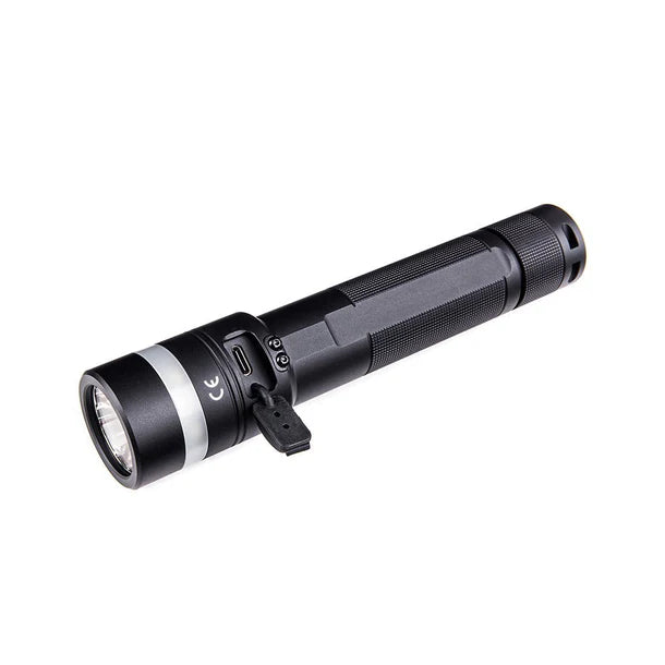 Nextorch C61 Dual‑Beam Flashlight – 3,500 Lumen Spot & 360° Flood with Stepless Dimming
