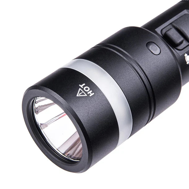 Nextorch C61 Dual‑Beam Flashlight – 3,500 Lumen Spot & 360° Flood with Stepless Dimming