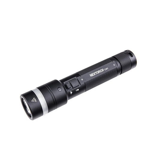 Nextorch C61 Dual‑Beam Flashlight – 3,500 Lumen Spot & 360° Flood with Stepless Dimming