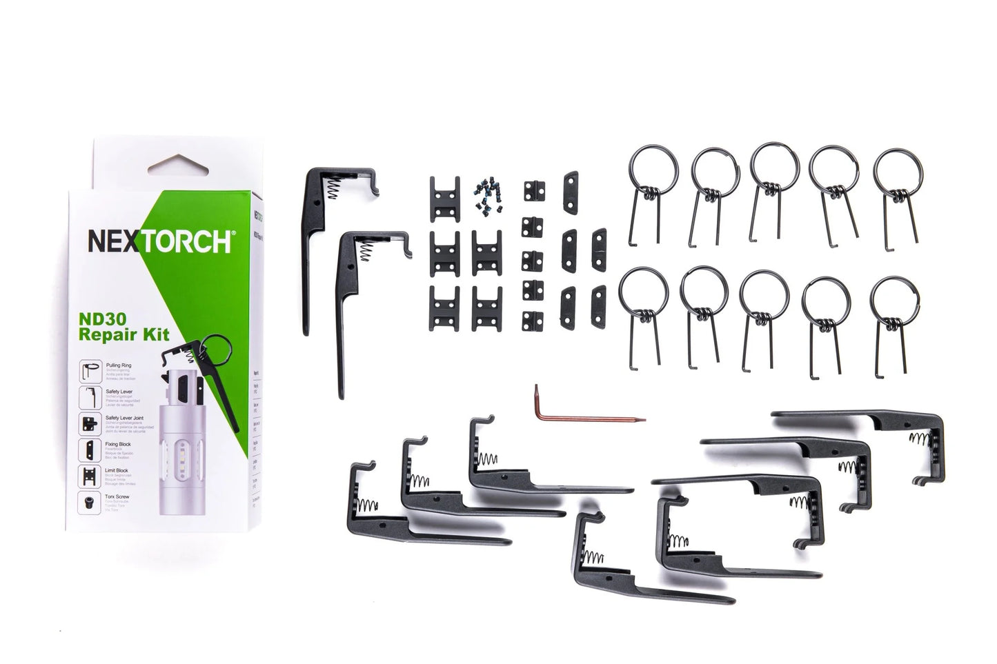 NEXTORCH ND30 Electronic Distraction Device Repair Parts Kit