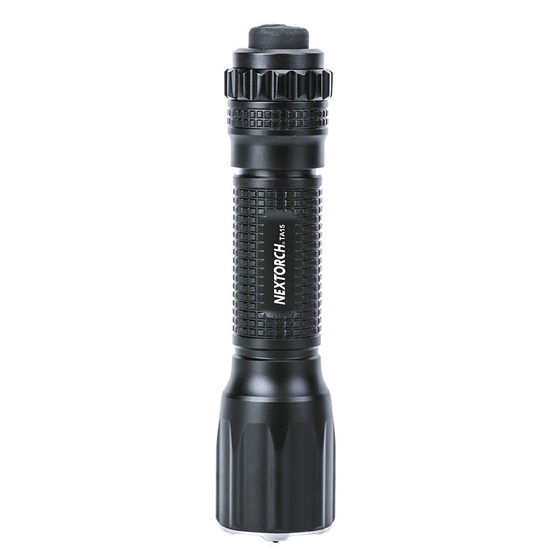 NEXTORCH TA15 V2.0 Tactical Flashlight 700 Lumens with One-Step Strobe, Rotating Magnetic Tail Cap and Pocket Clip