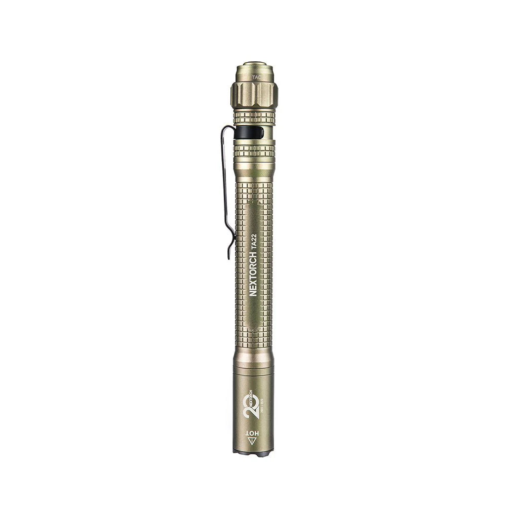 Nextorch TA22 20th Anniversary Gift Set | 850 Lumen Tactical Penlight (Limited Edition)