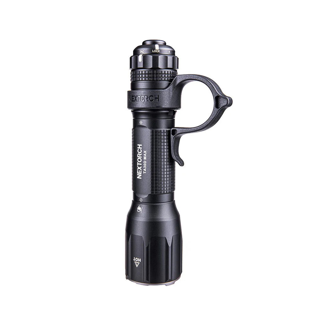 Nextorch TA30D MAX Tactical Search Flashlight | 4,000 Lumens, USB-C Rechargeable, One-Step Strobe