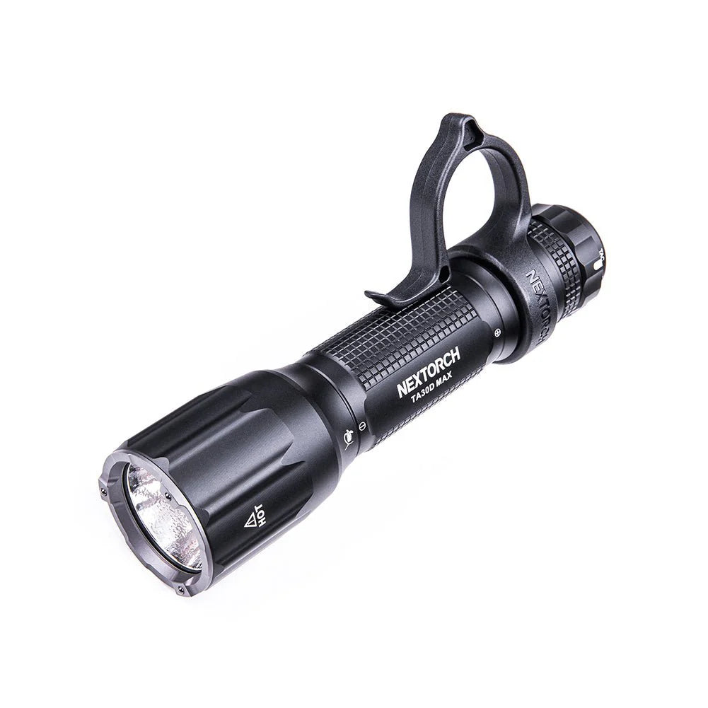 Nextorch TA30D MAX Tactical Search Flashlight | 4,000 Lumens, USB-C Rechargeable, One-Step Strobe