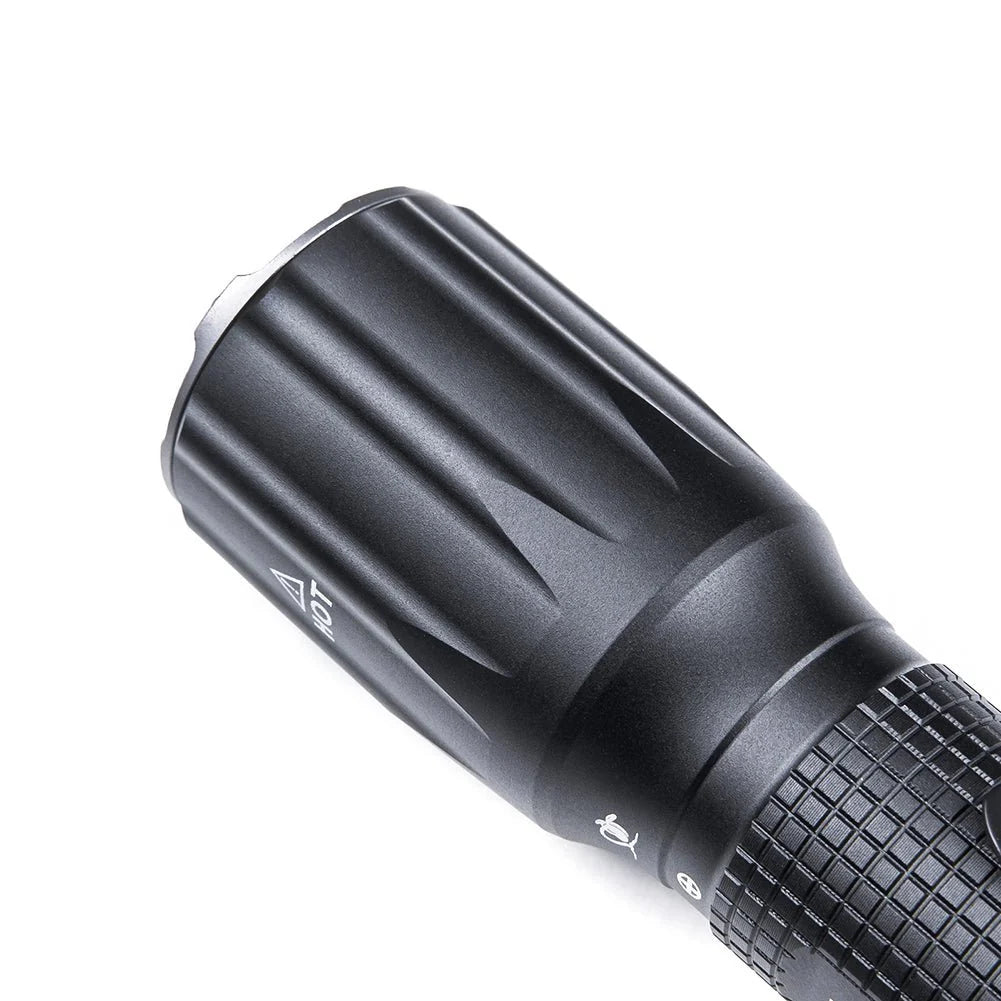 NEXTORCH TA30D 2200 Lumen Rechargeable Flashlight with FR-1 Ring – 410m Beam