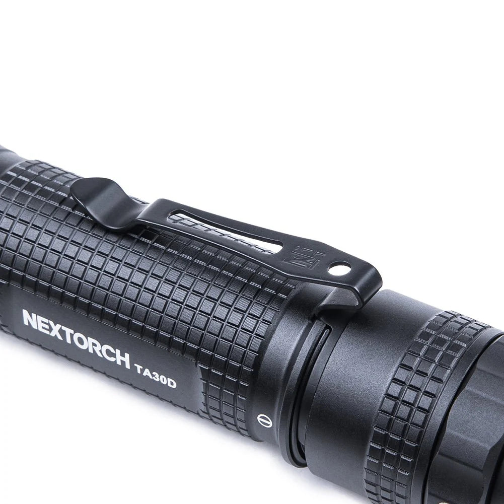 NEXTORCH TA30D 2200 Lumen Rechargeable Flashlight with FR-1 Ring – 410m Beam
