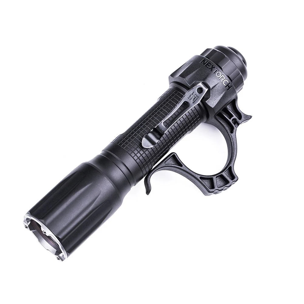 NEXTORCH TA30D 2200 Lumen Rechargeable Flashlight with FR-1 Ring – 410m Beam