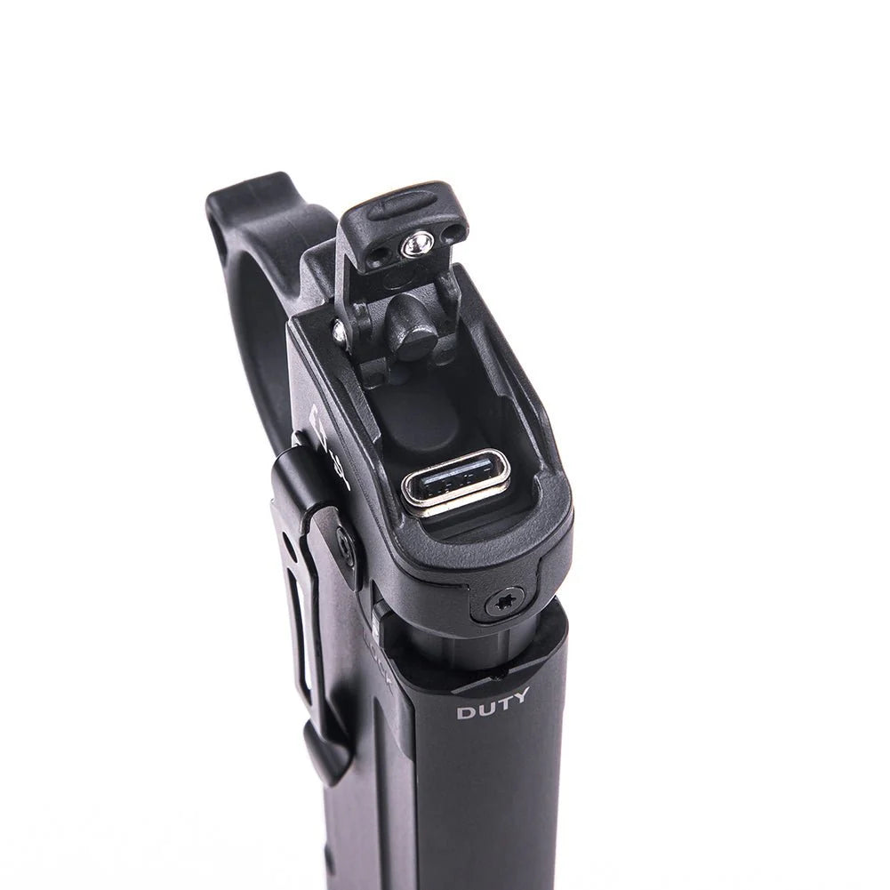 Nextorch TA70 Ultra Slim Tactical Flashlight | 1,200 Lumens, USB-C Rechargeable, One-Step Strobe