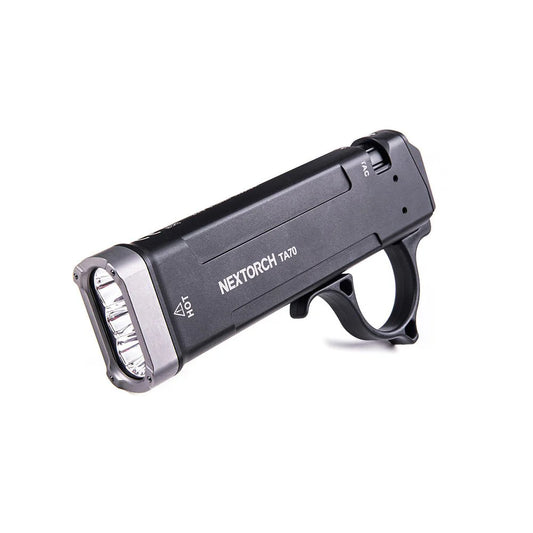 Nextorch TA70 Ultra Slim Tactical Flashlight | 1,200 Lumens, USB-C Rechargeable, One-Step Strobe