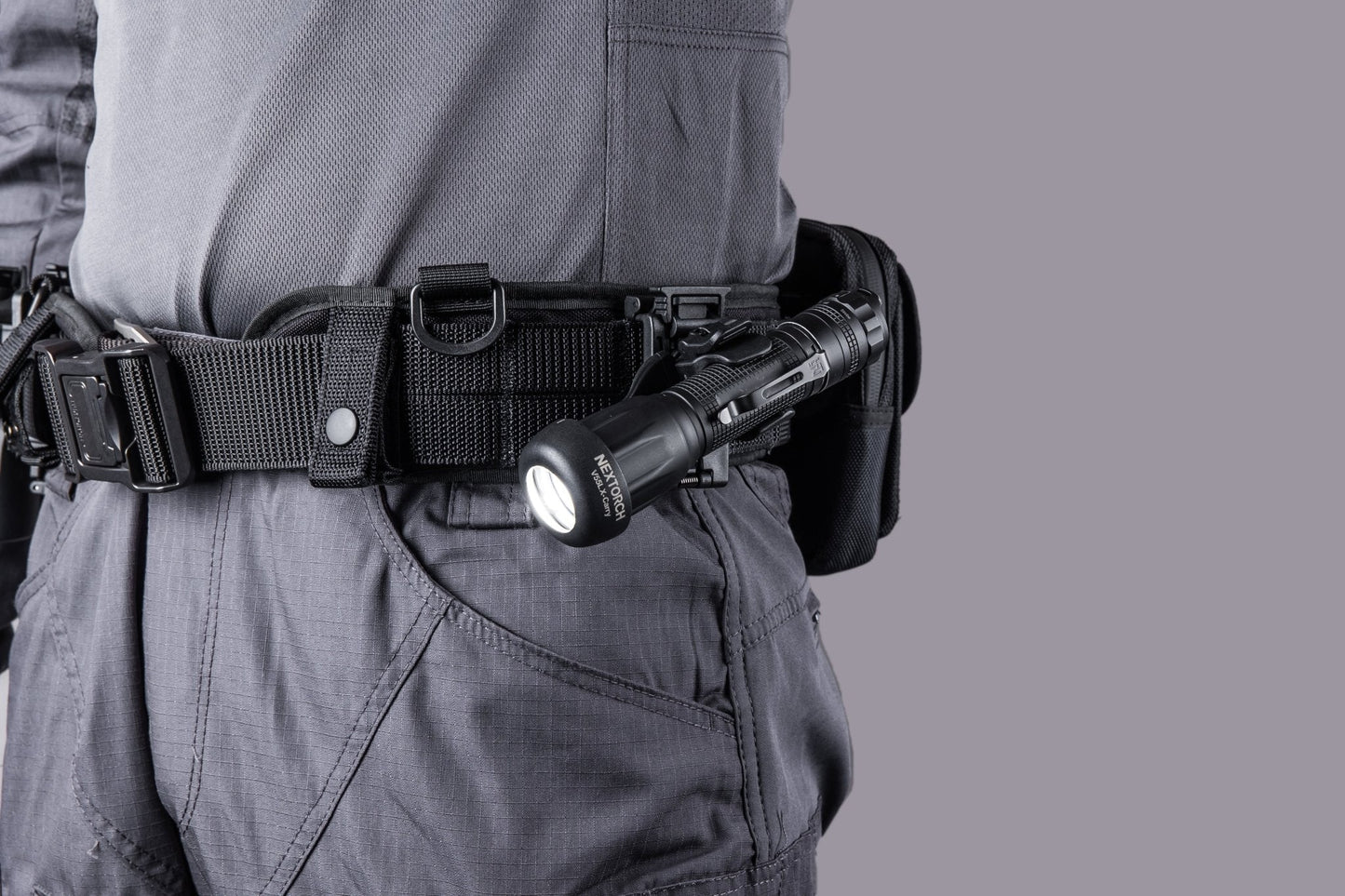 NEXTORCH V55 / V55L Quick-Draw Flashlight Holster – Standard and Large Sizes