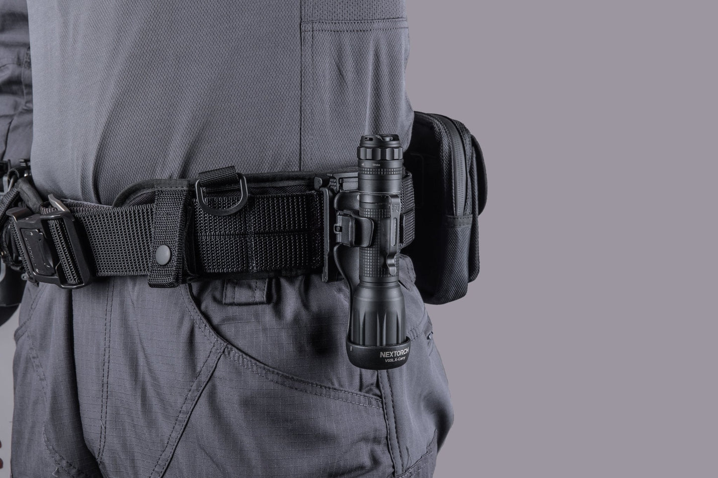 NEXTORCH V55 / V55L Quick-Draw Flashlight Holster – Standard and Large Sizes